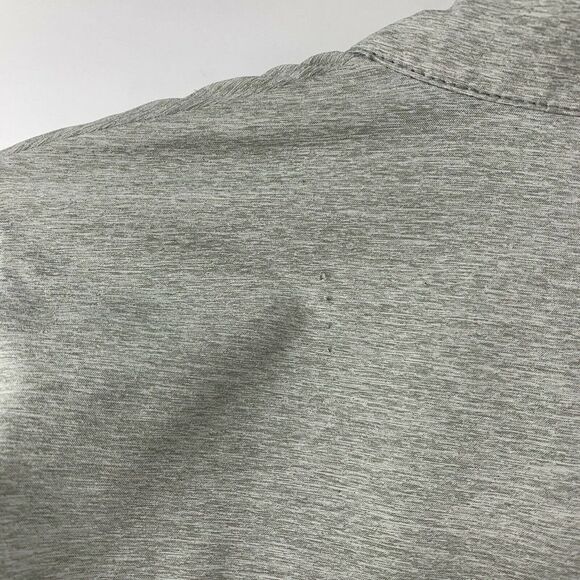 Adidas Gray 1/2 Zip Lightweight Mock Neck Top XS - Picture 7 of 8